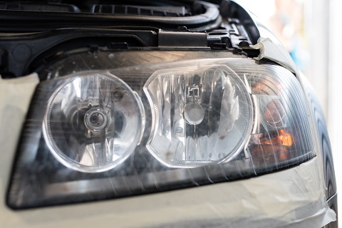 Audi A3 fényszóró polírozás